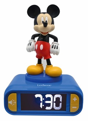 Lexibook, Disney Mickey, budzik nocny Mickey,