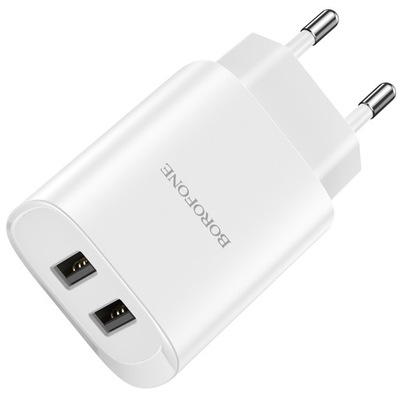 Ładowarka sieciowa 2xUSB uniwersalna 2400 mA