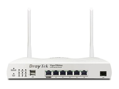 Draytek Vigor 2866AX: Gfast Modem-Firewall router bezprzewodowy Gigabit Eth