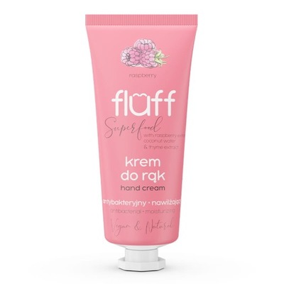 FLUFF antybakteryjny krem do rąk Malina 50ml