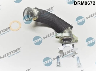 Шланг металлический egr vectra c 1.9jtd - drm0672 фото №1