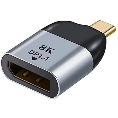 Adapter przejściówka USB-C do DisplayPort 1.4 8K 60Hz 4K 120Hz