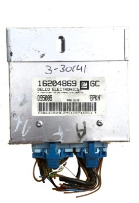 Ecu opel astra f 1.6 16204869 gc фото №1