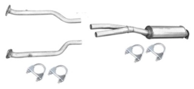 Труба гасник середній lexus gs 300 3.0 2005-2010 фото №1