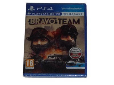 PS4 BRAVO TEAM VR NOWA GRA PLAYSTATION