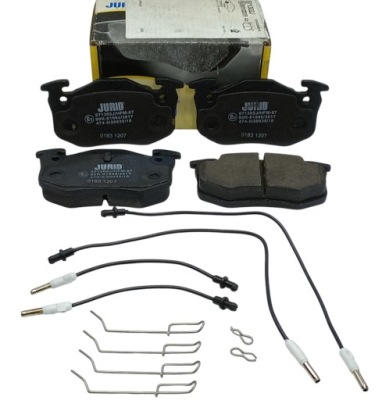 Тормозные колодки тормозные osi задняя jurid alpine a610 v6 citroen bx 1982 - 1994 фото №1