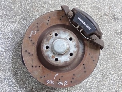 Поворотный кулак ступица суппорт правый перед mercedes slk iii 250d r172 2.2 cdi 14r фото №1