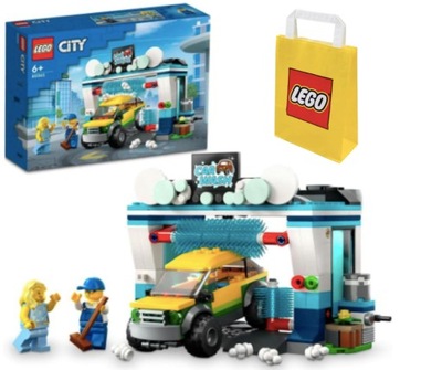 LEGO City 60362 Myjnia samochodowa+Torba Lego