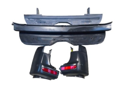 Sprinter iii w907 w910 18- бампер задній кути джгут pdc підніжка радари фото №1