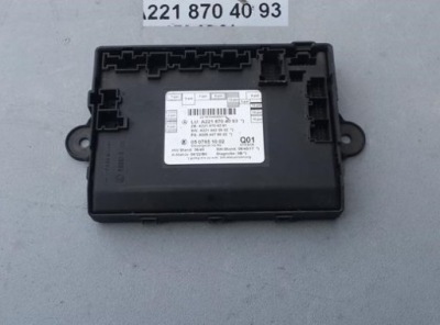 Модуль дверь правый перед mercedes s w221 2218704093 фото №1