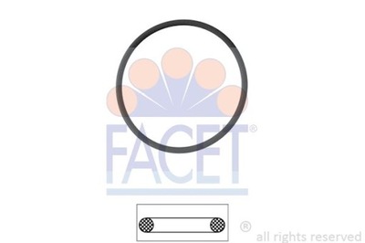 Facet прокладка термостат 7.9566 8012510282267 фото №1