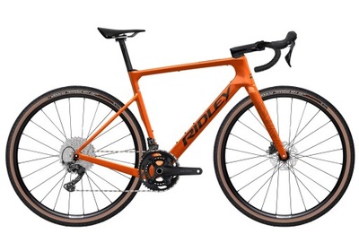 Rower Ridley ASTR GRX600 2x12 - RICH ORANGE METALLIC/BLACK METALLIC, M