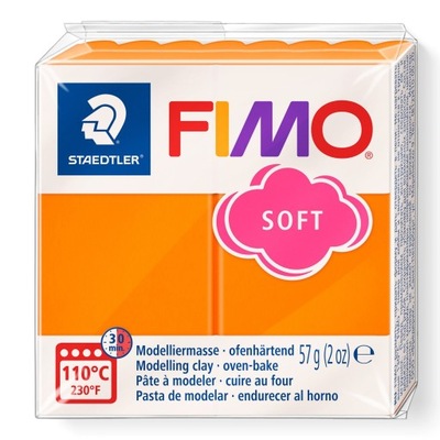 Modelina FIMO soft 57g - 42 pomarańczowy