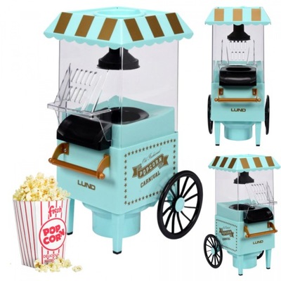 Maszyna Do Popcornu Retro 1200W Lund 68260