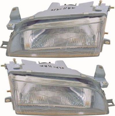 REJILLAS FAROS TOYOTA COROLLA E10 92-97 JUEGO DEPO  