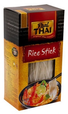 Makaron Ryżowy 1 mm REAL THAI Rice Stick 375 g