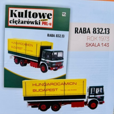 Kultowe Ciężarówki z PRL-u 95 Raba 832.13