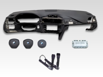 Bmw f30 приборная панель панель  подушки безопасности ремни подушка безопасности комплект фото №1