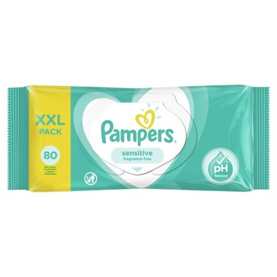 Pampers Chusteczki Sensitive 80 szt