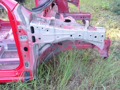 Nissan qashqai j10 +2 лонжерон чверть перед права блок двигуна a фото №1