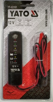Tester akumulatora Yato YT-83101 12 V