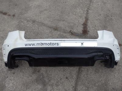 Бампер задняя диффузор mercedes x156 w156 gla amg фото №1