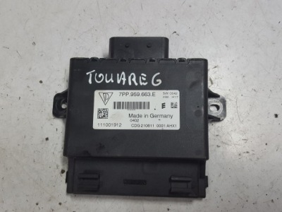 Vw touareg ii 7p 10-13r блок управления модуль напряжения 7pp959663e фото №1