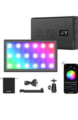 LAMPA LED RGB Neewer SL70 DO KAMERY VIDEO APARATU