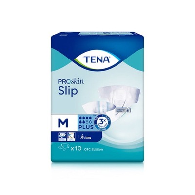 Pieluchomajtki TENA Slip ProSkin Plus M 10szt.