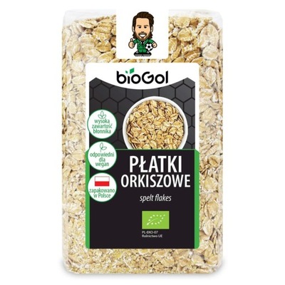 Płatki Orkiszowe Bio 300g - Biogol