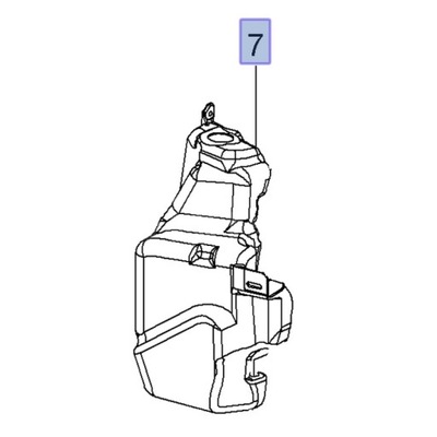 OPEL CASCADA 2013- TANK WASHERS  