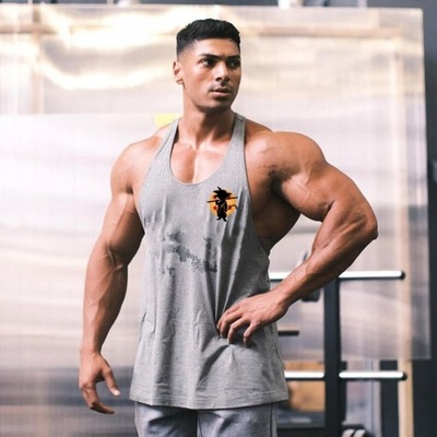 Muscle Men Fitness tank tops Bodybuilding Stringer