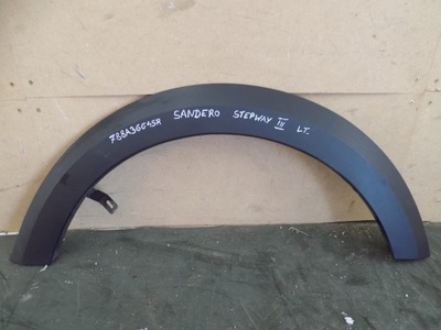 Dacia sandero 3 iii stepway молдинг крила лівий задня 788a36645r ka5/38 фото №1