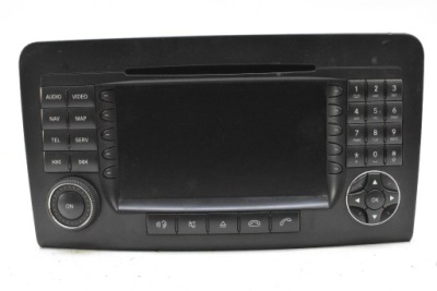 Радио радиопроигрыватель cd navi a1648703289 mercedes ml w164 05-08 фото №1