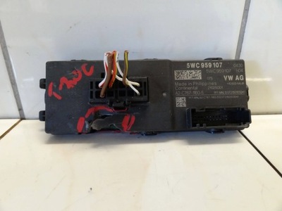 Vw t-roc 2021 блок керування кришки багажника 5wc959107 пошкоджена корпус фото №1