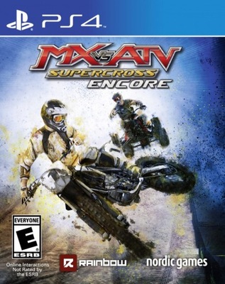 MX VS ATV SUPERCROSS ENCORE ANG WERSJA PLAYSTATION 4 PS4 SKLEP !