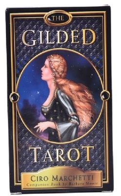 Karty tarota Easy Gilded Tarot 78 kart.