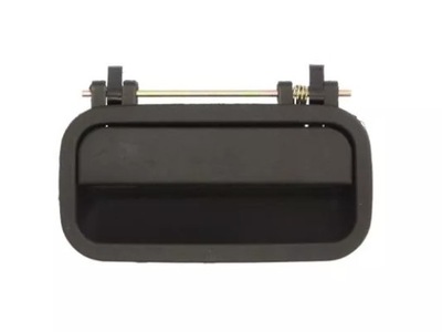 Ручка двері задня l/p зовнішня, чорний фото №1