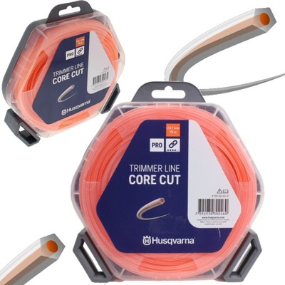 ŻYŁKA DO KOSY SPALINOWEJ PODKASZARKI 2,7mm x 70m HUSQVARNA CORE CUT PRO