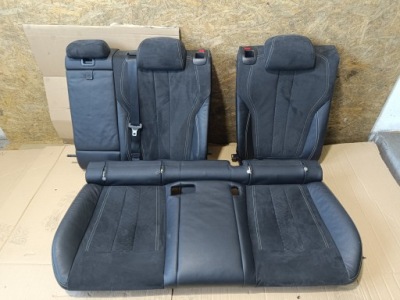 Сидіння сидіння заднє сидіння обшивки alcantara bmw x6 f16 фото №1