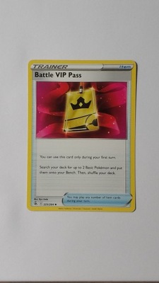 Battle VIP Pass - 225/264 - Uncommon Fusion Strike