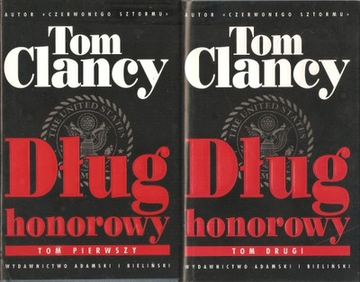 DŁUG HONOROWY TOM CLANCY