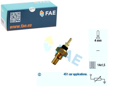 SENSOR TEMPERATURA DE LÍQUIDO REFRIGERACIÓN MERCEDES 123 C123 123 T-MODEL  