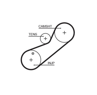 GATES 5464XS BELT VALVE CONTROL SYSTEM  