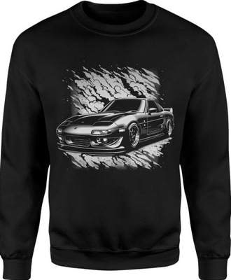 BLUZA MESKA MAZDA RX7 SZYBCY I WSCIEKLI DRIFT AUTO XXL  