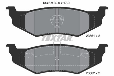 TRINKELĖS STABDŽIŲ - KOMPLEKTAS Q+ 2356102 