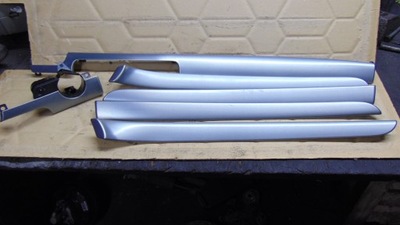 Накладки шлифованный алюминий audi a4 b6 b7 06s фото №1