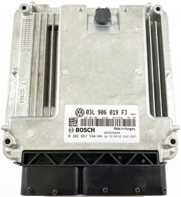 COMPUTADOR ECU VW T5 2.0 03L906019FJ 0281017554  