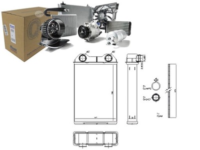 ŠILDYTUVAS MINI R50 R53 R52 1.4D 1.6 06.01-07.08 NISSENS 