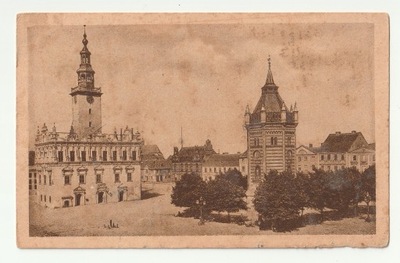 CHEŁMNO. Rynek, Ratusz, Stara Wieża Widokowa. 1925.